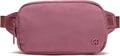 Pander Mini Belt Bag – Ultra Compact, Fits 6.7” Phone, Lipstick, Earbuds, Essentials, Small Crossbody Waist Purse, Lux Lavender