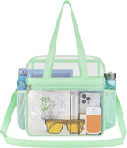 USPECLARE Clear Bag for Stadium Events,Transparent Bag for Work Sports Games Concerts Travel Gym
