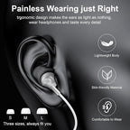 USB C Google Headphones Wired Earbuds for Google Pixel 10a,10 Pro XL/Fold,10Pro,10,9a,9 Pro XL,9,8a,8Pro,8,7a,7Pro,7,6a,6Pro,6,5a,5,4a,4XL,3a,3XL,3,2, in Ear Type C Pixel 10 Wired Ear Buds Earphones