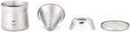 Keith Titanium Ti3911 Ultralight Coffee Maker - Custom Premium Leather Case Included 18th Anniversary: Exclusive Price!