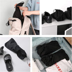 PlasMaller Shoe Storage Bags 100% Cotton with Drawstring for Men and Women for Travel Protecting and Storing Shoes