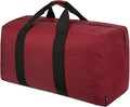 Vorspack Extra Large Duffle Bag for Travel - 100L Duffel Bag for Men Gear Bag for Storage Foldable Weekender Bag for Overnight Camping - Red