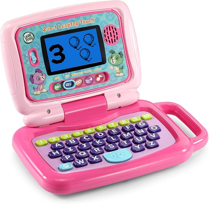 LeapFrog 2-in-1 LeapTop Touch, Pink