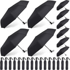 Amylove Windproof Travel Compact Umbrellas Bulk Wind Resistant Folding Auto Open and Close Rain Automatic Travel Collapsible Portable Umbrellas for Men and Women Gifts 4 Colors