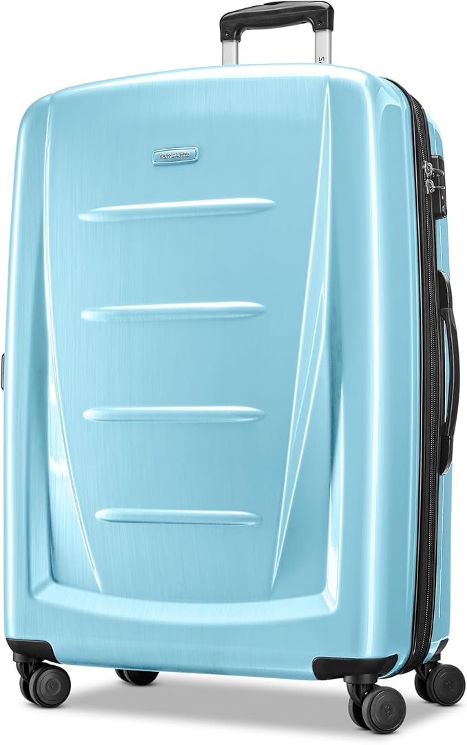 Samsonite Winfield 2 Hardside Expandable Luggage with Spinner Wheels, Ice Blue, 3-Piece Set (20/24/28)
