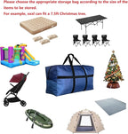Extra Large Duffle Bag for Travel, Big Foldable Storage Bag - Blue