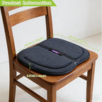 Gel Seat Cushion Orthopedic Lightweight Folding Seat Cushion for Car/Chair/Train/Airplane/Stadium Seat