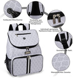 BAGLHER丨Dog Travel Bag, Airline Approved Pet Supplies Backpack, Dog Travel Backpack with 2 Silicone Collapsible Bowls and 2 Food Baskets