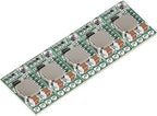 DROK 5v Regulator, 5pcs Mini Voltage Reducer DC 4.5-24V 12V 24V Step Down to 5V Buck Converter Board 3A Volt Step-Down Transformer Power Supply Module