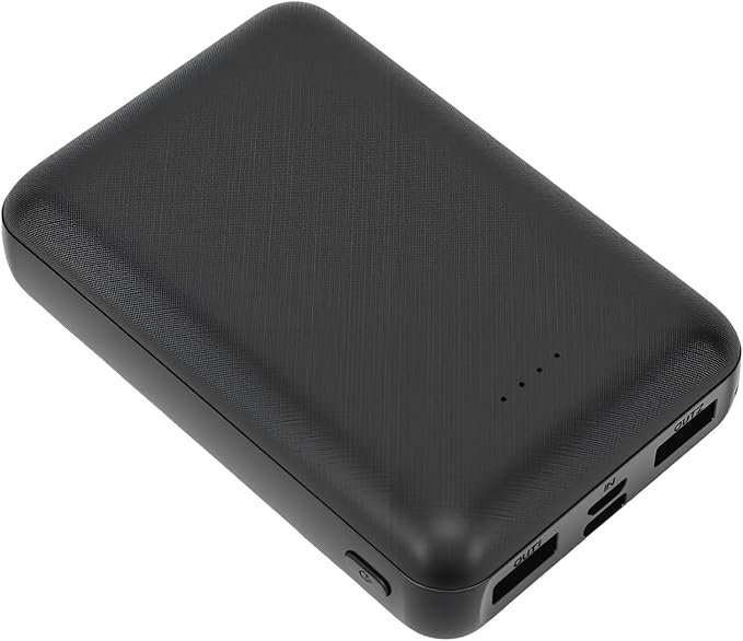 Haofy Heated Vest Power Bank 6000mAh Capacity for Extended Heating with Intelligent Chip Heated Clothing Battery for Travel, Camping, Everyday Use