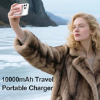 for Magsafe Power Bank, 10000mAh Magnetic Power Bank with USB-C Cable and PD 20W USB C Fast Charging LED Display, Wireless Portable Charger for iPhone 17/16/15/14/13/12/Pro/Pro Max