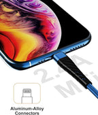 CyvenSmart (2 Pack) Long iPhone Charger 10ft for [MFi Certified], 10 Foot Lightning Cable Fast Charging Cord 10 Feet for iPhone 12/12 Pro/11/11 Pro/11 Pro Max/XS/XS Max/XR/X/8/8 Plus/7/7 Plus/6 Navy