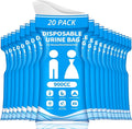 Disposable Urine Bag for Travel - 900ML Portable Pee Bags for Women Men 8/12/20/24/28 PCS Emergency Vomit Bags Urinal Toilet for Car Camping, Road Trip,Traffic Jam, Pregnant, Kid, Patient