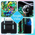 UFNDC Kids Luggage for Boys, Dinosuar Rolling Suicase with Wheels，Travel Carry on for Children Toddler Elementary