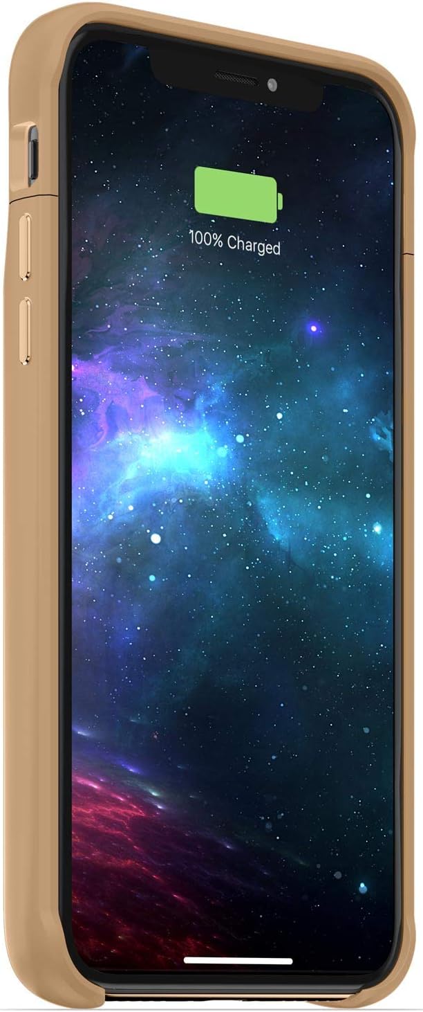 Mophie Juice Pack Access - Ultra-Slim Wireless Battery Case - Made for Apple iPhone Xs/iPhone X (2,000mAh) - Gold (401002829)
