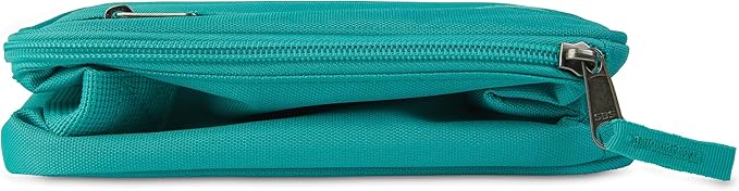PackIt(R) Freezable Classic Lunch Box, Teal, Built with EcoFreeze(R) Technology, Collapsible, Reusable, Zip Closure With Zip Front Pocket and Buckle Handle, Designed for Fresh Lunch On the Go