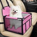 Dog Car Seat Puppy Portable Pet Booster Car Seat with Clip-On Safety Leash and Stable Fram, Anti-Collapse,Perfect for Small Pets