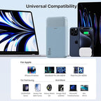 JUOVI Portable Charger 65W Power Bank 20000mAh Compact USB C Laptop Power Bank Fast Charging Battery Pack for Laptop MacBook Dell XPS iPad Tablet Steam Deck iPhone 17/16/15/14 Series Samsung and More