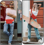 Amazerbst Belt Bag, Fanny Pack, Everywhere Belt Bag,40 Inch Adjustable Strap, for Women and Men,Waterproof