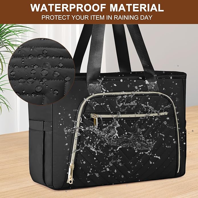 Teacher Tote Bag for Women 15.6in Laptop Bag Work Bags for Women Nurse, Large Utility Shoulder Tote Handbag