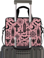MNSRUU Laptop Bag for 15.6 inch Black Gothic Bats