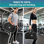 Urbanstand Gym Bag for Men & Women - 30L Duffel Bag with Shoe Compartment, Weekender Water Resistant Sports Duffle Bag for Travel, Fitness & Workouts, Medium