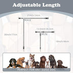 BWOGUE Pet Dog Cat Seat Belts, Car Headrest Restraint Adjustable Safety Leads Vehicle Seatbelt Harness (1 Pack, Grey, Not Elastic)