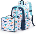 mommore Kids Backpack for Boys Girls 4-8 Kindergarten Elementary School Backpack with Lunch Box - 15” H Fit Folder