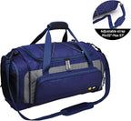 MIER Large Gym Bag for Men Sports Duffle Bag with Shoe Compartment 60L Lightweight Duffel Bags for Workout Fitness Travel
