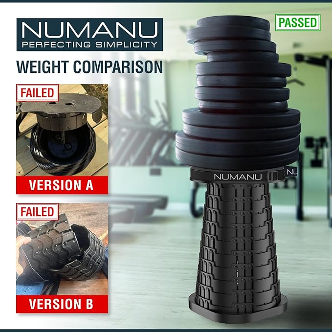 NUMANU 2026 Upgraded XXL Collapsible Stool & 3IN1 Cushioned Carry Bag, 2.6"-19.7" Height Adjustable, Max 1,000lbs Portable Retractable Telescoping Seat, Foldable Camping Stool for Adults (XXL Square)