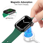 𝟐𝟎𝟐𝟔 𝐔𝐩𝐠𝐫𝐚𝐝𝐞𝐝 for Apple Watch Charger Magnetic Fast Charging Cable [Portable] Magnetic Wireless Charging Compatible with iWatch Series Ultra/9/8/7/6/SE/SE2/5/4/3/2-[4.9FT] White