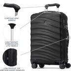 Travelpro Maxlite Air V2 Hardside Expandable Carry on Luggage, 8 Spinner Wheels, Lightweight Hard Shell Suitcase, TSA lock, Black, Carry On 20-Inch