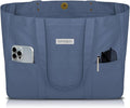HOMESPON Large Canvas Tote Bag for Women Everything Bag with Pockets and Laptop Sleeve