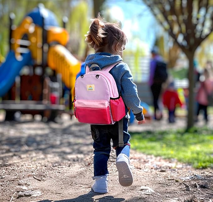 STEAMEDBUN Toddler Backpack for Girls 2-4: Kids Backpack Boys Girls - Preschool Kindergarten Daycare Backpacks - 12 inch