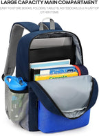 mibasies Kids Backpack for Boys 5-9: Large Boys Backpack for Elementary School
