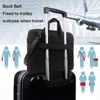 Laptop Bag Case Colorful Sugar Skull Flower Computer Messenger Shoulder Bag Laptop Sleeve Briefcase