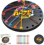 lartoys Rope Untangling Puzzle Game, Mini Travel Size Educational Strategy Board Game for Kids & Adults, Family Travel Party Games with Multi-Level Challenges, Gifts for All Ages