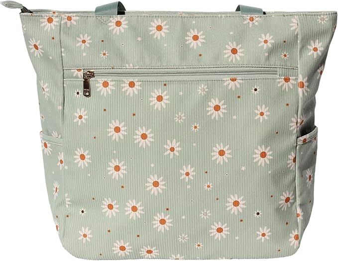 Original Floral Water Resistant Large Tote Bag Shoulder Bag for Gym Beach Travel Daily Bags Upgraded