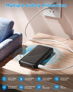 Heated Vest Battery Pack,10000mAh 5V 2A Power Bank Specially Designed for Heated Jacket, Heated Clothes,Heated Coat,Heated Pants.