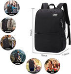 MAXTOP Laptop Backpack Bookbag Backpack Business Anti-theft Backpacks[Water Resistant] Work College Business Travel Computer Backpack for Men Women Fits up to 17" Notebook