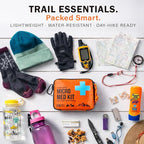 EVERLIT Mini First Aid Kit [3-Pack], Ultralight Compact Water-Resistant Hiker Medical Kit, Bulk First Aid Kit, Pack-Efficient for Camping, Hiking, Ourdoor Adventure, Travel, Pack of 3