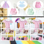 Waterproof Hanging Garment Bag,35 Inch Garment Bags For Hanging Clothes,Garment Bags For Travel Storage,Kids Garment Bag with Full Zipper for Dance Costumes,Sports,Skating,Theatre,Beauty Pageants