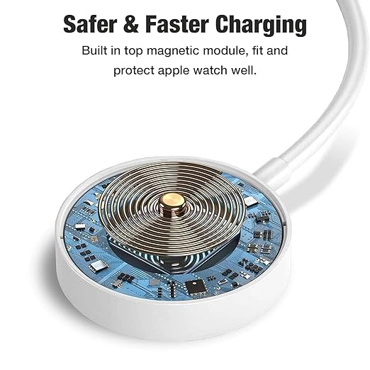 Fast Charge for Apple Watch Charger, 10FT Extra Long iWatch Charger Cable Portable Wireless Fast Charging Cord & 20W USB C Charger Block Plug Compatible with Apple Watch Series 10/9/8/7/SE/6/5/4/3/2/1
