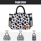 douyadady Lunch Bag Women/Men Lunch Box Women/Men (cow)