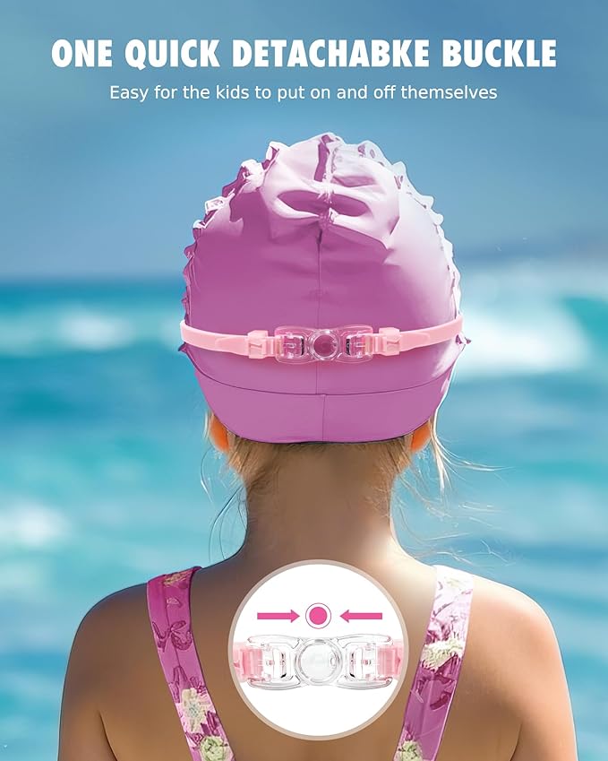Aegend Swim Goggles for Kids Youth 3-14 Anti-Fog Anti-UV Comfort Fit Goggles for Swimming