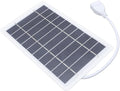 Zunate Solar Panel Power Bank with Dual USB Outputs, Monocrystalline Silicon Phone Charger for Outdoor Camping and Charging Tablets or Cameras At 9 X 16cm Size