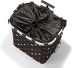 reisenthel carrycruiser dots - Portable Shopping Trolley with Sturdy Aluminum Frame, Shoulder Strap and Removable mesh Inner Bag -Water-Repellent