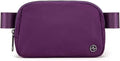 Pander Cross Body Fanny Pack for Women, Fashion Waist Packs, Crossbody Bags, Belt Bag with Adjustable Strap (Dahlia).