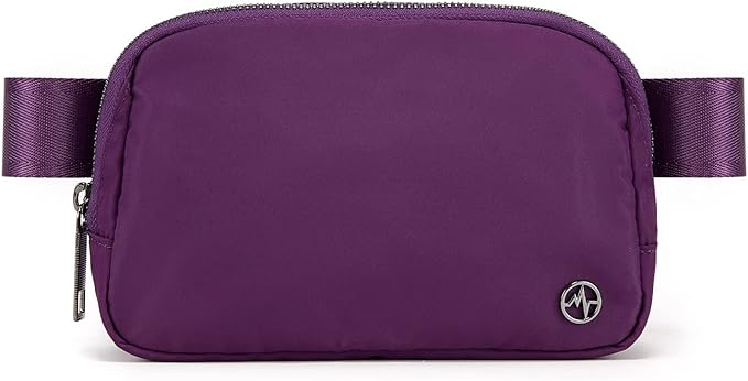 Pander Cross Body Fanny Pack for Women, Fashion Waist Packs, Crossbody Bags, Belt Bag with Adjustable Strap (Dahlia).