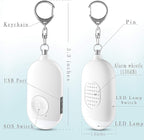 Safesound Personal Alarm Siren Song 1-Pack - 130dB Self Defense Alarm Keychain with Emergency LED Flashlight - Security Personal Protection Devices for Women Girls Kids and Elderly